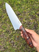 Load image into Gallery viewer, 8"Chef_Curly Koa wood handle (A)