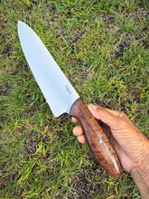 Load image into Gallery viewer, 8"Chef_Curly Koa wood handle