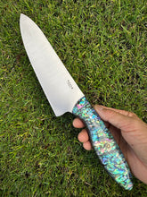 Load image into Gallery viewer, 8"Chef_Paua handle