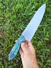 Load image into Gallery viewer, 8"Chef_Paua handle (A)