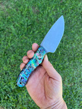 Load image into Gallery viewer, EDC Skinner_Paua handle