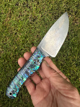 Load image into Gallery viewer, EDC Skinner_Paua handle