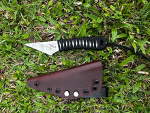 Load image into Gallery viewer, Kiridashi with Black Paracord