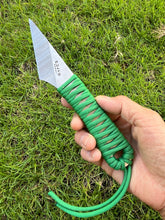 Load image into Gallery viewer, Kiridashi with Green Paracord