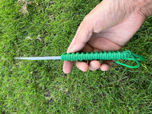 Load image into Gallery viewer, Kiridashi with Green Paracord