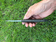 Load image into Gallery viewer, Kiridashi with Moss Green Paracord