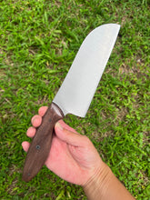 Load image into Gallery viewer, 6&quot; Santoku_&#39;Ohi&#39;a  wood handle

