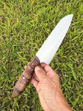 Load image into Gallery viewer, Santoku_Curly Koa wood handle