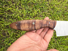 Load image into Gallery viewer, Santoku_Curly Koa wood handle