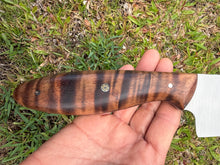 Load image into Gallery viewer, Santoku_Curly Koa wood handle (A)