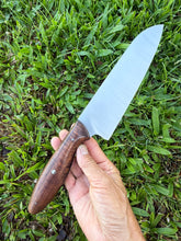 Load image into Gallery viewer, Santoku_Curly Koa wood handle (B)