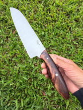 Load image into Gallery viewer, Santoku_Koa wood handle