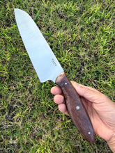 Load image into Gallery viewer, Santoku_Koa wood handle (E)