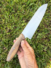 Load image into Gallery viewer, Santoku_Koa wood handle (White)
