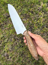 Load image into Gallery viewer, Santoku_Mango wood handle (A)