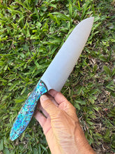 Load image into Gallery viewer, Santoku_Paua handle