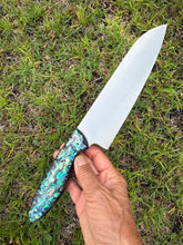 Load image into Gallery viewer, Santoku_Paua handle