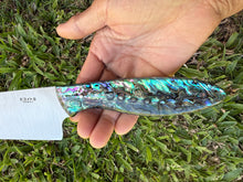 Load image into Gallery viewer, Santoku_Paua handle
