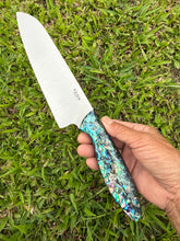 Load image into Gallery viewer, Santoku_Paua handle (A)