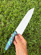 Load image into Gallery viewer, Santoku_Paua handle (A)
