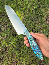 Load image into Gallery viewer, Santoku_Paua handle (B)