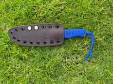 Load image into Gallery viewer, Sketto Lite with Blue Paracord (Flat Sheath)