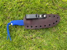 Load image into Gallery viewer, Sketto Lite with Blue Paracord (Flat Sheath)