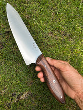 Load image into Gallery viewer, 8&quot;Chef_Curly Koa wood handle
