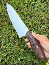 Load image into Gallery viewer, 8"Chef_Curly Koa wood handle
