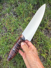 Load image into Gallery viewer, 8"Chef_Curly Koa wood handle
