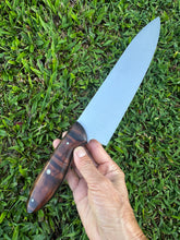 Load image into Gallery viewer, 8"Chef_Curly Koa wood handle
