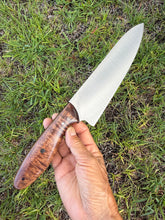 Load image into Gallery viewer, 8"Chef_Curly Koa wood handle
