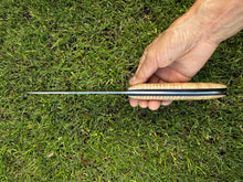 Load image into Gallery viewer, 8&quot;Chef_Curly Koa wood handle (White Koa)
