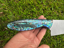 Load image into Gallery viewer, 8&quot;Chef_Paua handle

