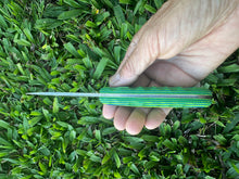 Load image into Gallery viewer, EDC Skinner_G10 handle (Textured grip-Green &amp; Blue )
