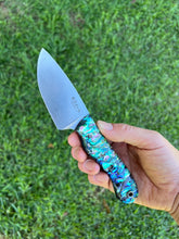Load image into Gallery viewer, EDC Skinner_Paua handle
