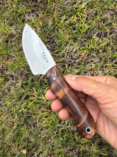 Load image into Gallery viewer, EDC Skinner_Curly Koa wood handle
