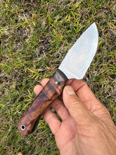 Load image into Gallery viewer, EDC Skinner_Curly Koa wood handle
