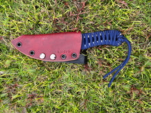 Load image into Gallery viewer, EDC Skinner Lite with Navy Paracord
