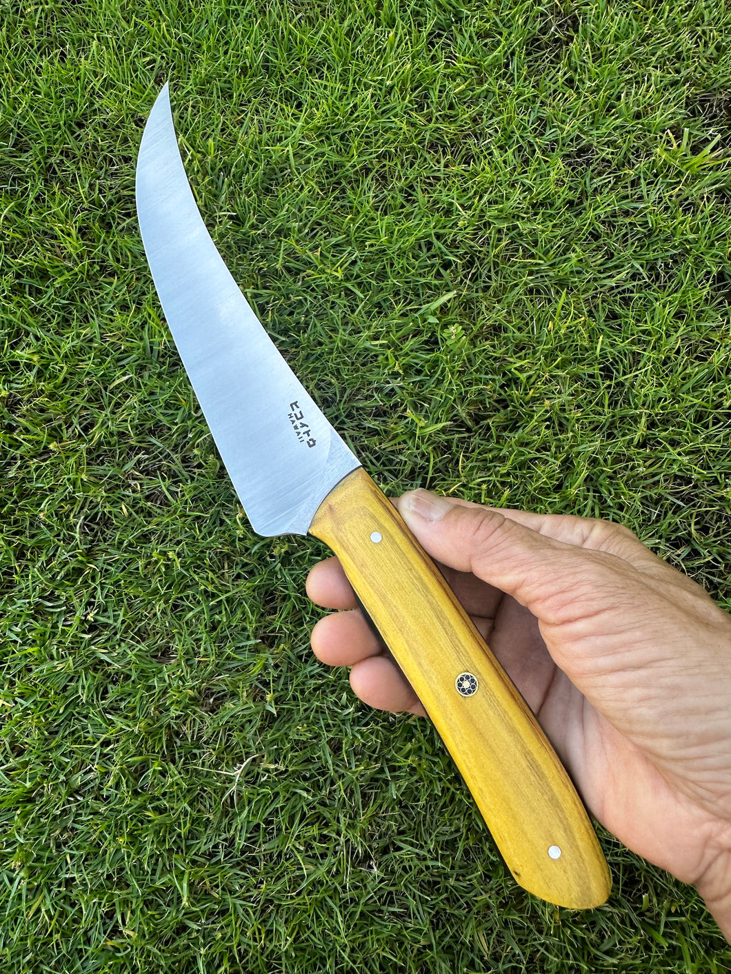'Eka Large_Osage wood handle