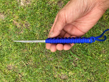 Load image into Gallery viewer, Kiridashi with Blue Paracord
