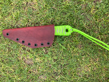 Load image into Gallery viewer, Kiridashi with Lime Green Paracord
