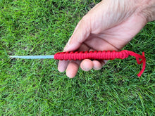 Load image into Gallery viewer, Kiridashi with Red Paracord
