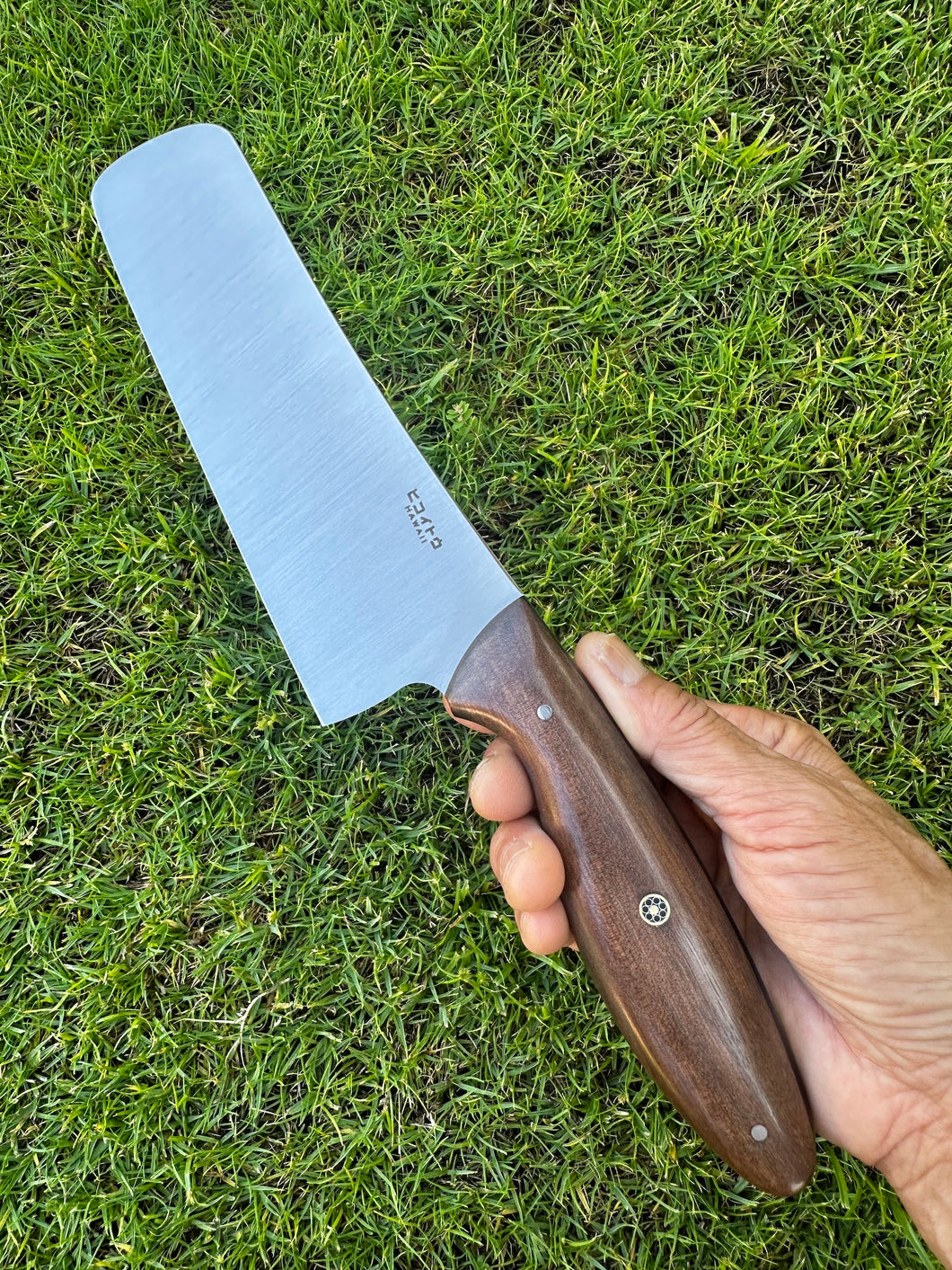 Nakiri_'Ōhi'a wood handle