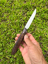 Load image into Gallery viewer, Paring Knife_Curly Koa wood handle
