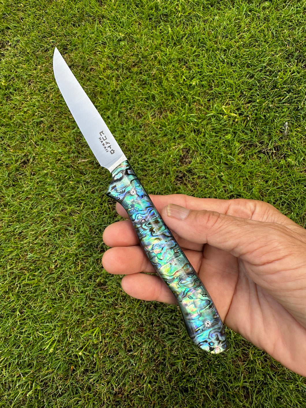 Paring Knife_Paua handle