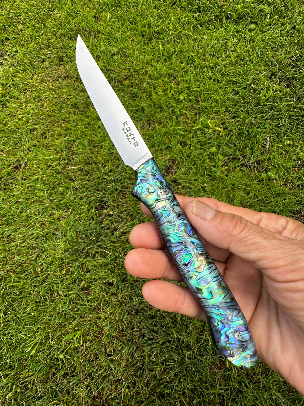 Paring Knife_Paua handle
