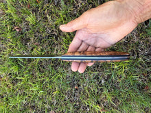 Load image into Gallery viewer, 6" Santoku_Curly Koa wood handle
