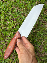 Load image into Gallery viewer, 6&quot; Santoku_Lychee wood handle

