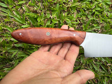 Load image into Gallery viewer, 6&quot; Santoku_Lychee wood handle
